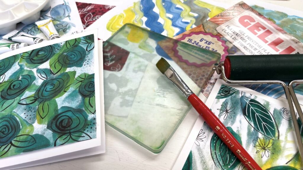 GELLI PLATE PRINTING